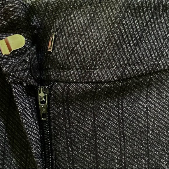 Women's Dress Work Black Grey Pants Cocktail Party New York City NYC Size Medium - Picture 4 of 8